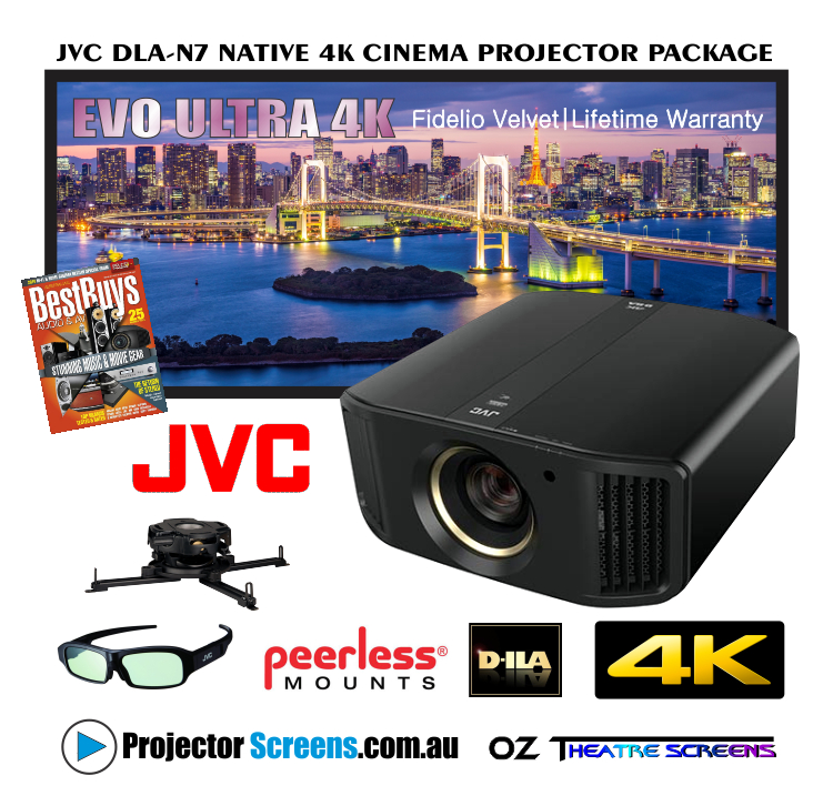 4K Projector & Majestic Screen Packages