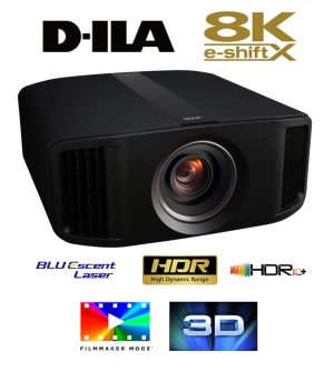 JVC DLA-NZ800 4K/8K Reference Series Laser D-ILA Projector with Gen2 8K/e-shiftX