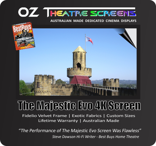 16:9 Majestic 4K Screens