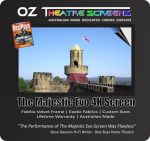 140" 16:9 Majestic Fixed Screen w Evo Ultra 4K & Fidelio Velvet frame as standard - With Lifetime Warranty - Free Shipping!